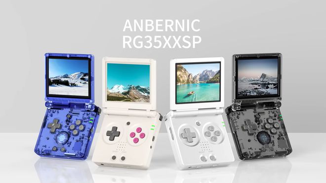 XXSP 复古掌机：类 GBASP 设计ANBERNIC 安伯尼克推出 RG35(图3)