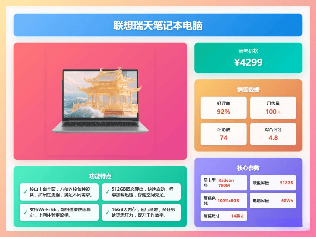 5000元左右的高性价比笔记本办公学习游戏全能搞定!pg电子试玩2026年笔记本电脑选购指南:推荐9款(图6) 5000元左右的高性价比笔记本办公学习游戏全能搞定!pg电子试玩2026年笔记本电脑选购指南:推荐9款(图6)